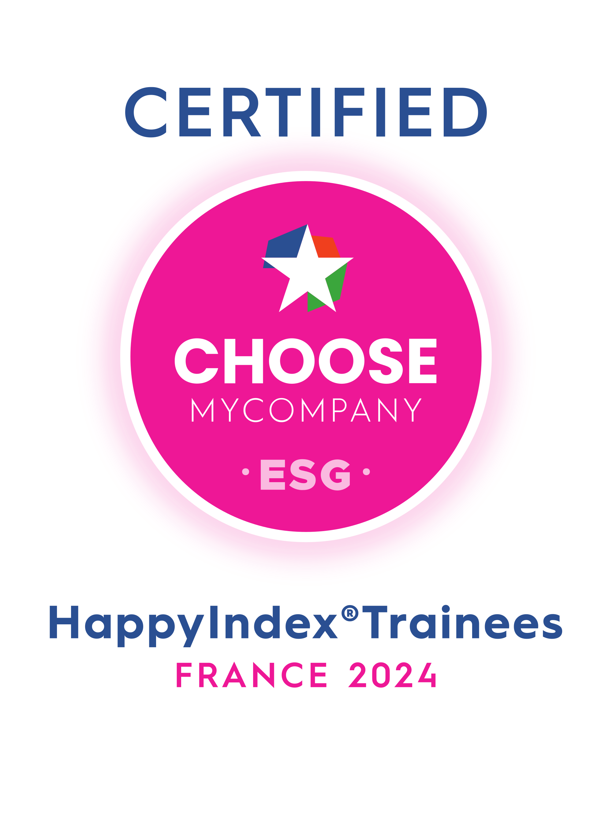 Logo Happy Trainees 2024 Groupe LE DUFF